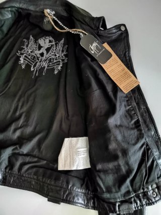 Cazadora Gipsy Cuero Negra