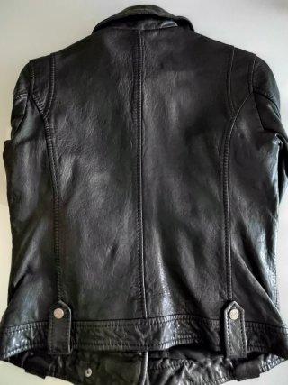 Cazadora Gipsy Cuero Negra