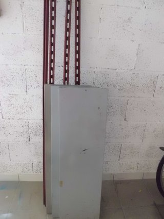 Scaffale metallo grigio 3 ripiani