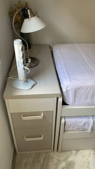 Cama nido con cajones +mesita +armario +estanteria