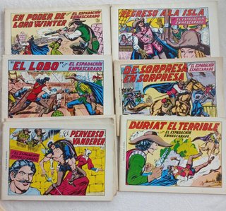 El Espadachín Enmascarado 36 Números