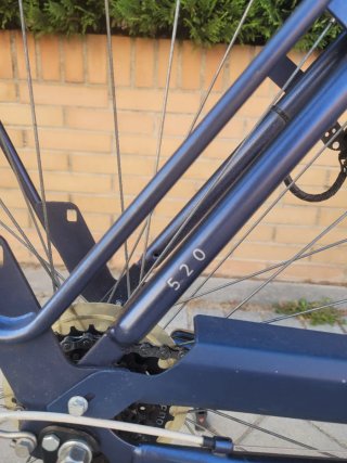 Bicicleta de paseo talla L Elops 520 Azul