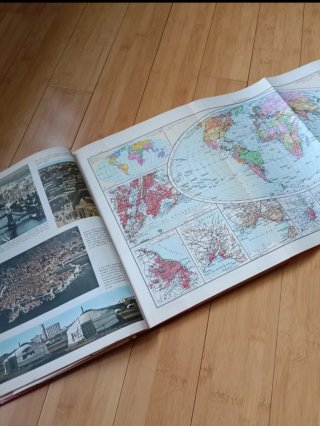 Atlante geografico anni '50