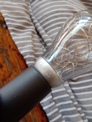 Lampadina LED Ikea trasparente