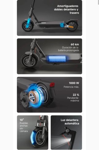 Patinete eléctrico - Xiaomi Electric Scooter 5.