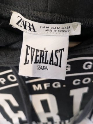 Sudadera Zara Everlast M