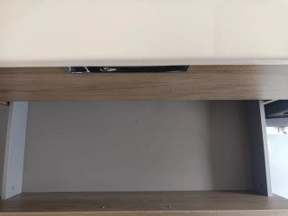 Mueble de baño con lavabo madera