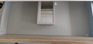 Mueble de baño con lavabo madera