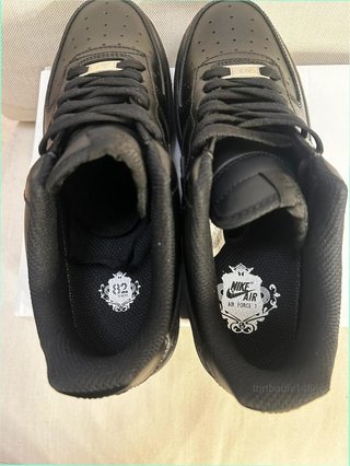Nike Air Force 1 Low '07 Negras Talla 38