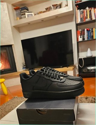 Nike Air Force 1 Low '07 Negras Talla 38