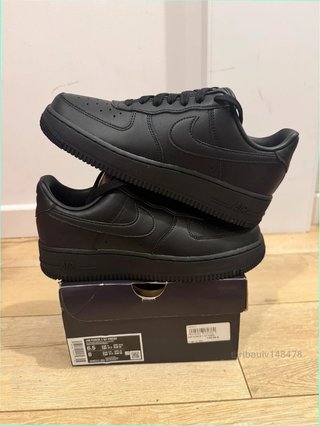 Nike Air Force 1 Low '07 Negro Talla 38