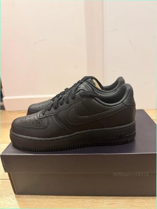 Nike Air Force 1 Low '07 Negro Talla 38