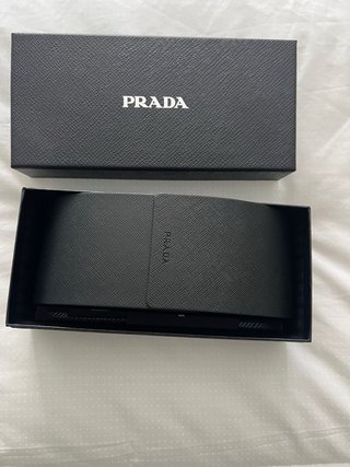 Gafas Prada Unisex,Originales, Negras y Amarillas