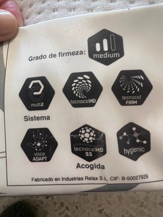 URGE Colchón Relax Ergum 3 + Somier Pikolin