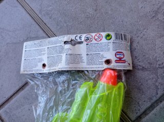 Pistole ad acqua in plastica