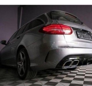 Difusor de paragolpes trasero para Mercedes Clase