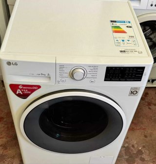 LAVADORA DE CARGA FRONTAL MARCA LG DE 9 KILOS