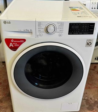 LAVADORA DE CARGA FRONTAL MARCA LG DE 9 KILOS