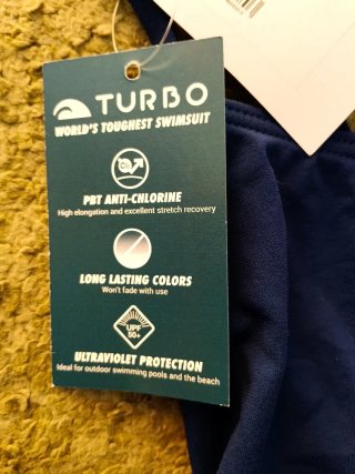 Bañador Turbo azul