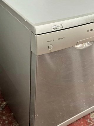 LAVAVAJILLAS MARCA BOSCH EN INOX SILENCEPLUS