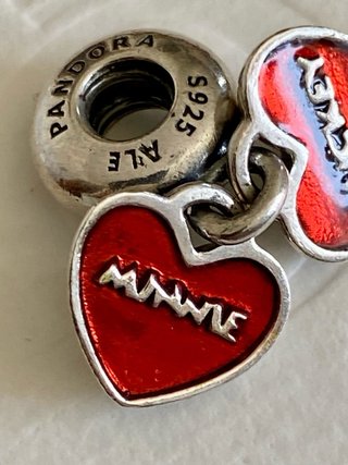 Pandora Disney ORIGINAL Corazón Mickey Rojo