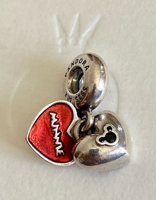 Pandora Disney ORIGINAL Corazón Mickey Rojo
