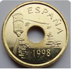 Moneda 25 Pesetas Ceuta 1988