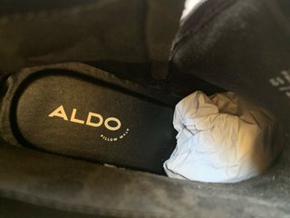 Stivaletti ALDO vera pelle Pillow Walk neri