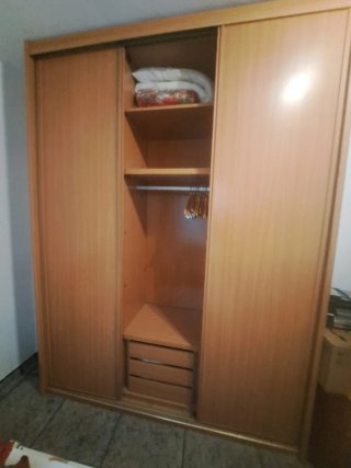 Armario 3 puertas madera
