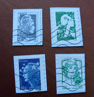 Sellos de Francia - Varios diseños