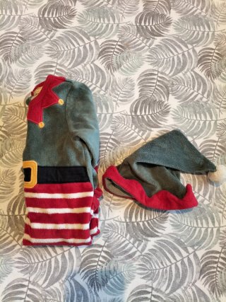 Pijama elfo bebé 3-6 meses Orchestra