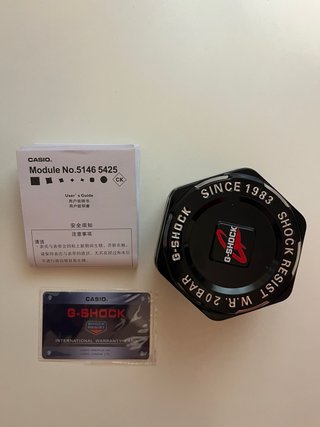G-Shock GA-110GB Reloj Dual Gris/Verde