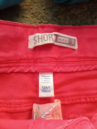 Lote Ropa Niña: Shorts y Falda Vaquera