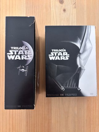 Trilogía Star Wars DVD Edición Coleccionista