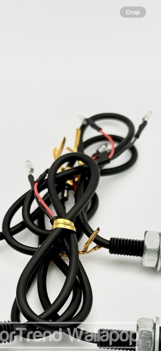 Intermitentes moto led homologados ahumado