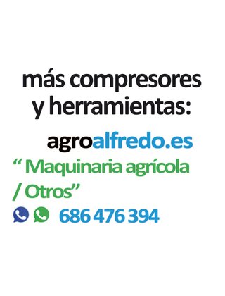 Compresor Puskas III de 300 Litros.