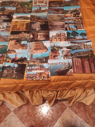 LOTE 56 POSTALES VARIADAS DE ESPAÑA AÑOS 70