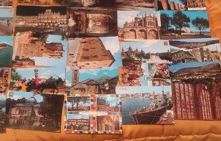 LOTE 56 POSTALES VARIADAS DE ESPAÑA AÑOS 70