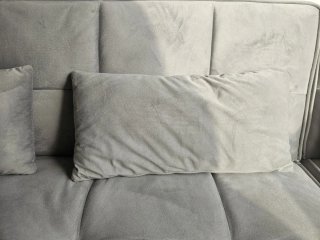 Sofá cama modular gris