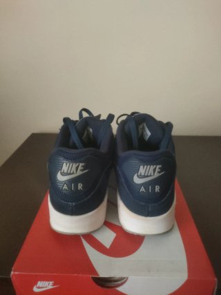 Nike Air Max 90 Azul/Plata Talla 43