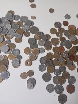 Lote monedas antiguas pesetas