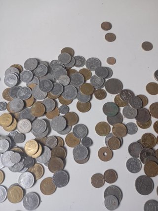 Lote monedas antiguas pesetas