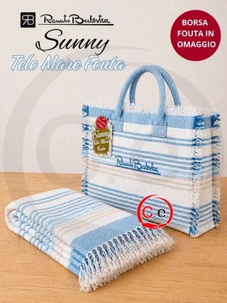 Telo Mare Fouta Renato Balestra con Borsa