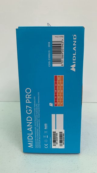 2 Walkie Talkies Midland G7PRO Largo Alcance
