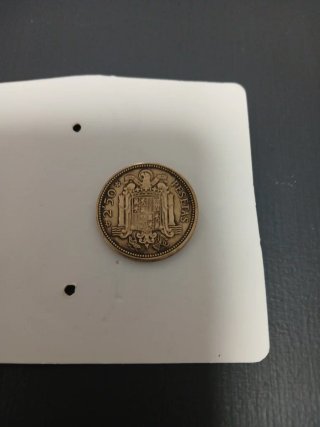 Moneda 2.50 Pesetas Franco 1953