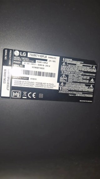 Smart TV LG 75