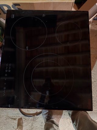 Placa de Inducción AEG Vitrocerámica