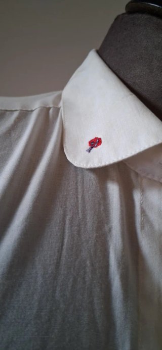 Camicia donna vintage bianca