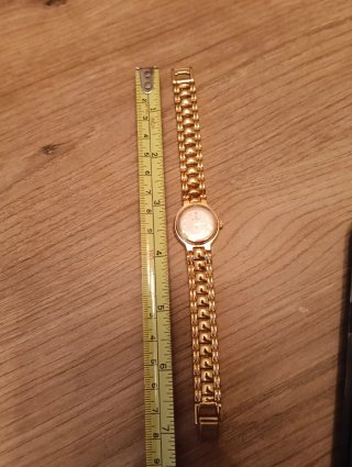 Reloj de pulsera Dorado Mujer