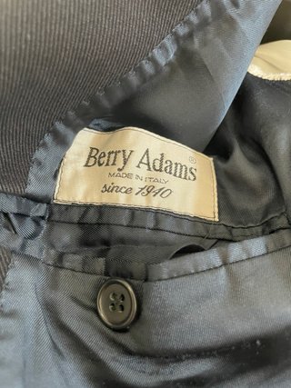 Giacca uomo Berry Adams nera